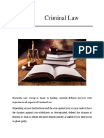 Criminal Law