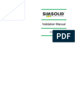 SIMSOLID Validation Manual Release 1 1 PDF