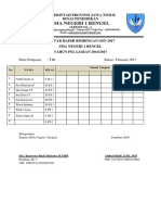 Daftar Hadir Osn-Tik