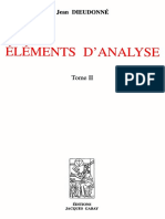 Jean Dieudonné - Eléments D'analyse 2