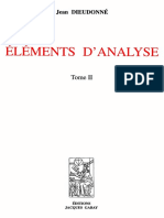 Jean Dieudonné - Eléments d'Analyse 2