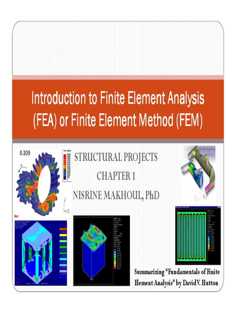 CHAPTER 1 - Introduction To Finite Element Analysis - V2 PDF | PDF ...