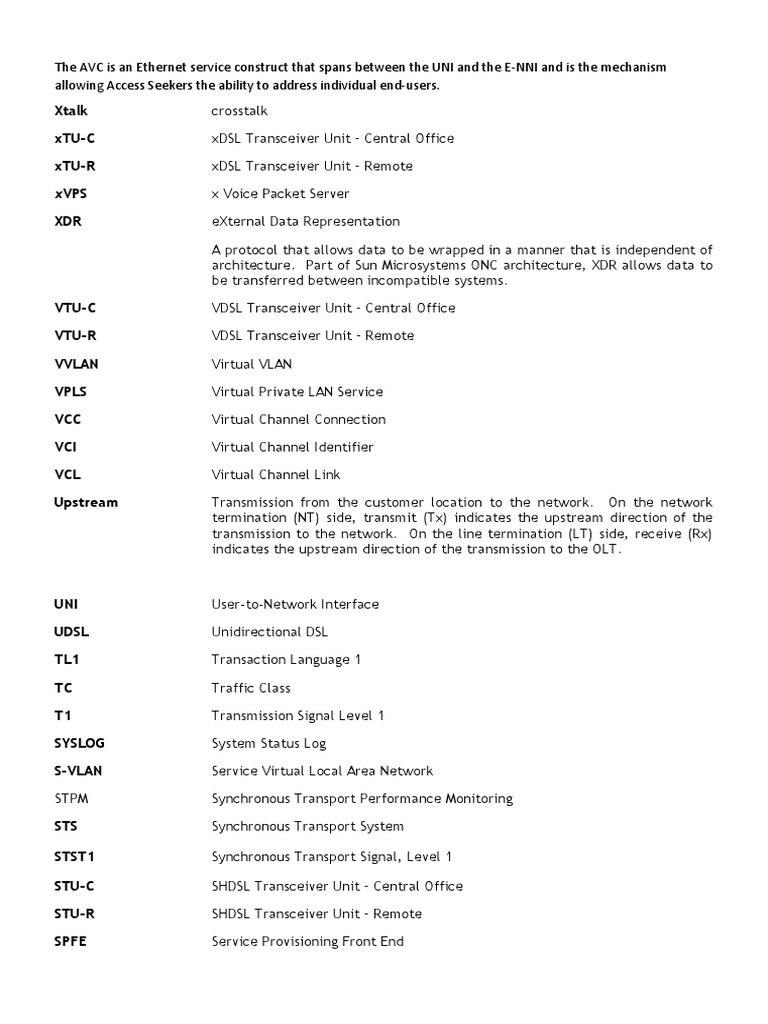 AVC Creation and Configuration Guide | PDF | Digital Subscriber Line ...