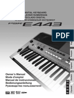 Yamaha E443 PDF