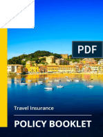 Value Policy Booklet Travel Insurance April 2016