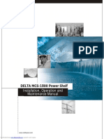 Manual Fonte Delta MCS1800 PDF