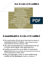 Qualitative Costs of Conflict: 1 M. Usman Aleem