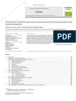 Development of Peptide and Protein Nanotherapeutics by Nanoencapsulation and Nanobioconjugation