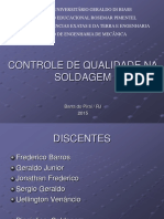 Controle de qualidade na soldagem