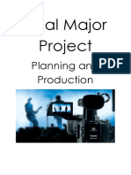 Final Major Projection Booklet A