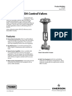 Fisher D and DA Control Valves Product Bulletin