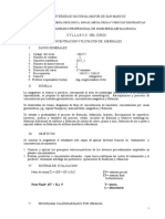 Concentración y flotación de minerales UNMSM