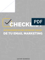 Checklist El Estado de Tu Email Marketing
