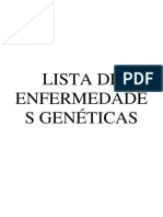 Lista Enfermedades Genéticas