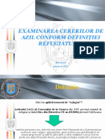 5 Examinarea Cererilor CF Conventiei de La Geneva