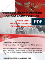 PEMBERONTAKAN DI INDONESIA 1945-1965