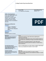 Unit: Lesson Title: Grade/Period:: Baker College Teacher Prep Lesson Plan Form