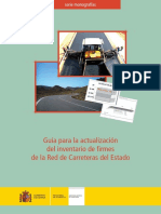 Guia para La Actualizacion Del Inventario de Firmes de La Red de Carreteras Del Estado PDF