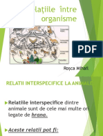 Relatii InterSpecifie La Animale