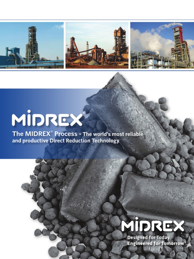 MIDREX Process-Brochure PDF | PDF | Carbon Monoxide | Natural Gas
