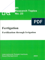 39 Fertigation Fertilization Through Irrigation