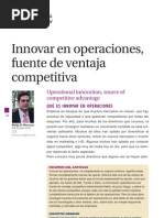 INNOVAR EN OPERACIONES