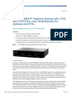 Data Sheet Ciscopbx (X)