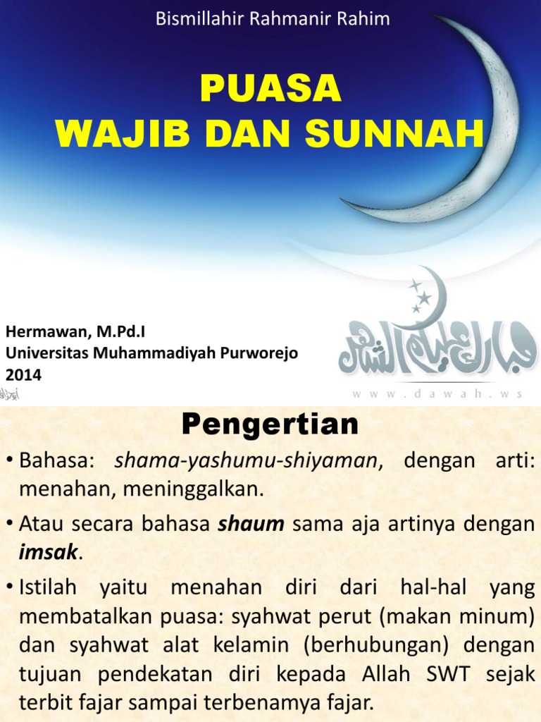 Puasa Sunnah