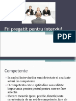 Fii Pregatit Pentru Interviu!