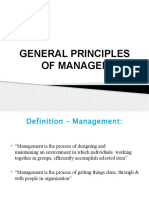 General Management