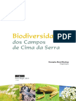 Biodiversidade Dos Campos de Cima Da Serra