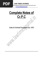 Download CrPC Complete Notes PDF by Ravi Prakash M SN350763293 doc pdf