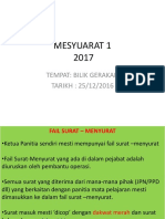 Mesyuarat 1 Jks 2017