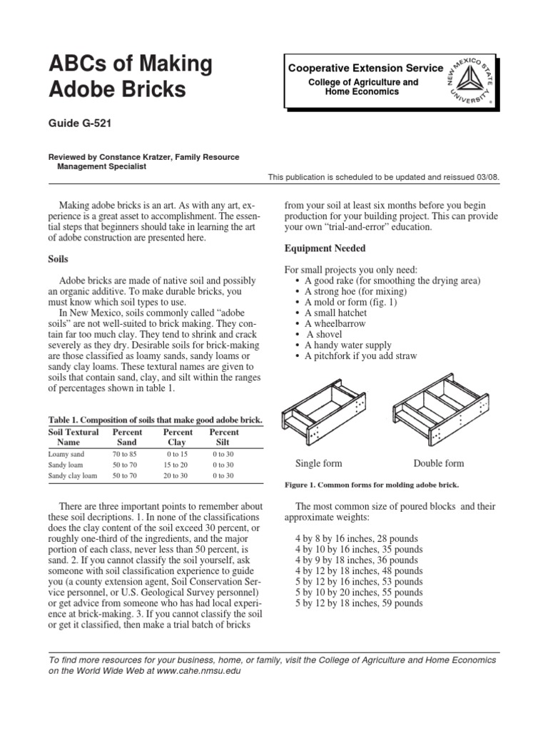 16413514 How to Make Adobe Bricks | Loam | Soil