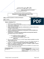 Corrigé Examen de Passage TSGE 2016 Synthèse Variante 1 PDF