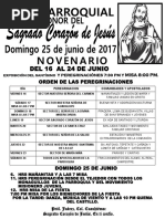 Fiesta Del Sagrado Corazón de Jesus 2017
