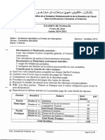 Examen de Passage 2015 Gestion Des Entreprises Tsge Synthese 1