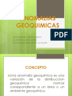 Anomalias Geoquimicas