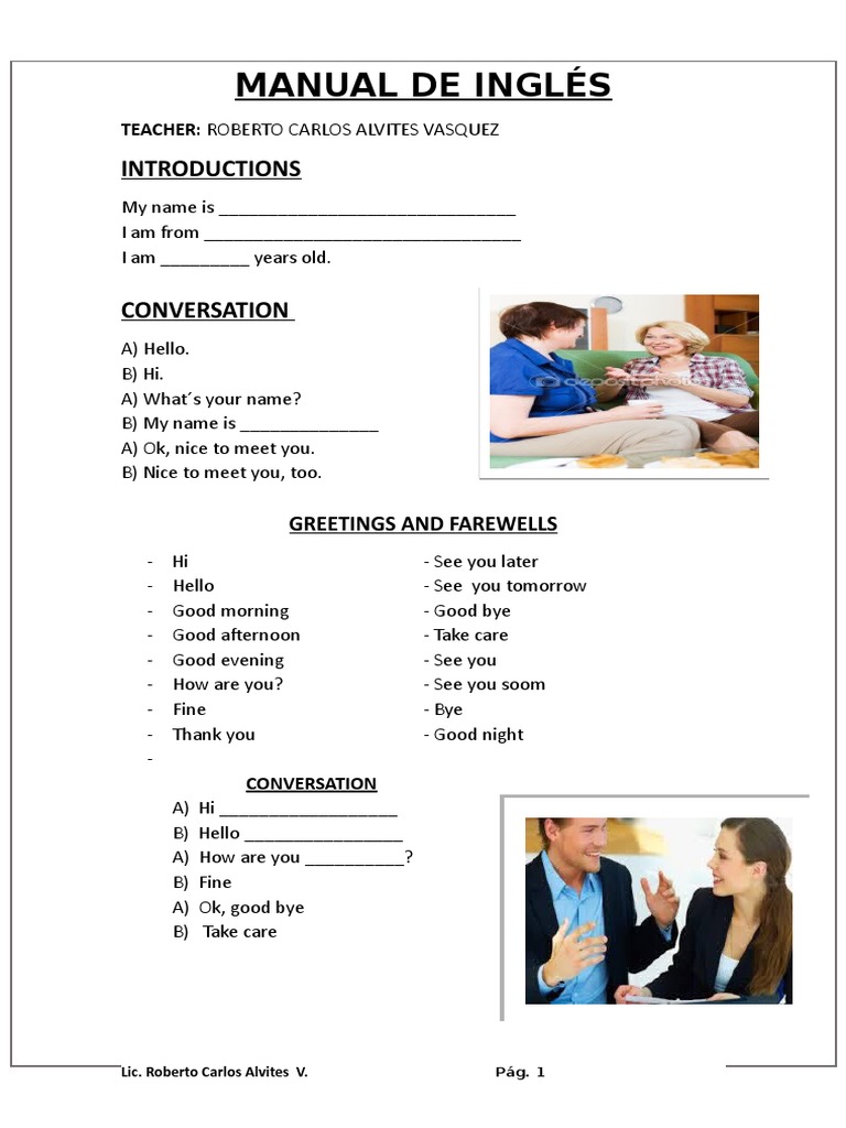 Manual de Ingles 1 | PDF | Supermarket | Apartment