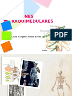 LESIONES RAQUIMEDULARES Lalamar