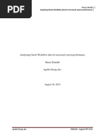 Analyzing Oracle Workflow Data For Increased System Performance Whitepaper v1.1 PDF