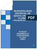 Plan de Desarrollo Concertado de Santa Cruz de Flores