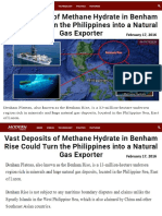 Vast Deposits of Methane Whole Article