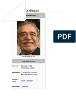 Gabriel García Márquez (Vida y Obra)