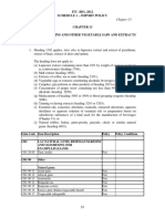 Section II Chapter-13: ITC (HS), 2012 Schedule 1 - Import Policy