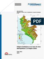 Boletín 59 - Peligros Geológicos en El Área de Lima Metropolitana y La Región Callao