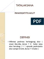 Tatalaksana Pankreatitis Akut