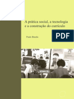 Brazao 2008 Pratica Social Tecnologia e a Construcao Do Curriculo