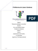 Portafolio de Evidencias de Planeacion Estrategica y Consultoría