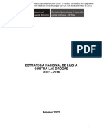 Estrategia Narcotrafico 2012-2016